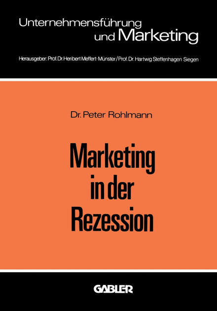 Marketing in der Rezession Marketing in der Rezession
