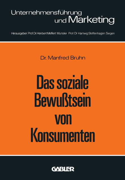 Das soziale Bewußtsein von Konsumenten Das soziale Bewußtsein von Konsumenten