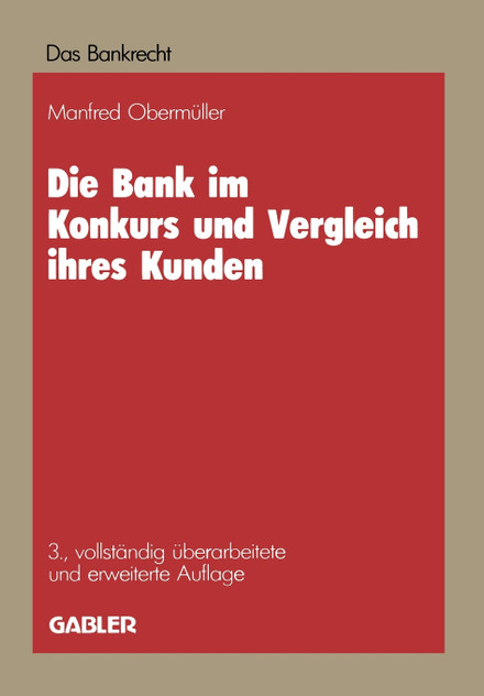 Die Bank im Konkurs und Vergleich ihres Kunden Die Bank im Konkurs und Vergleich ihres Kunden