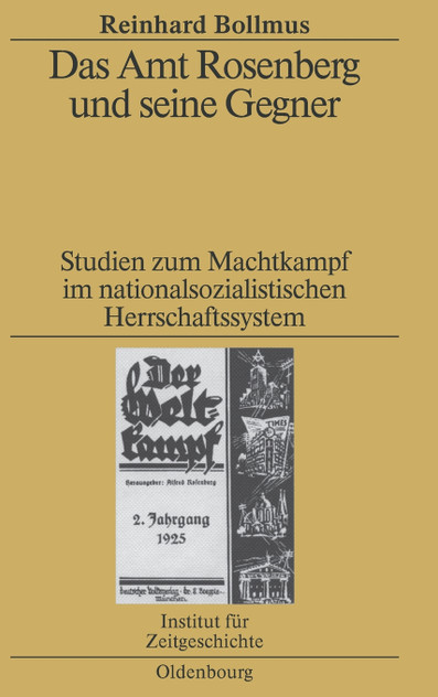 Das Amt Rosenberg Und Seine Gegner Das Amt Rosenberg Und Seine Gegner