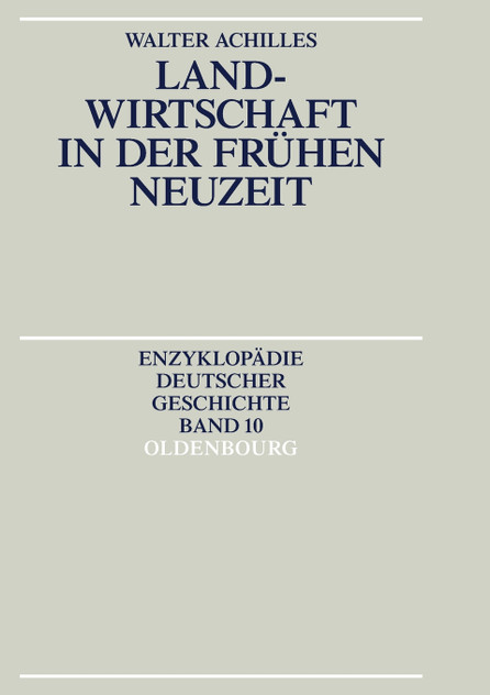 Landwirtschaft in der Frühen Neuzeit