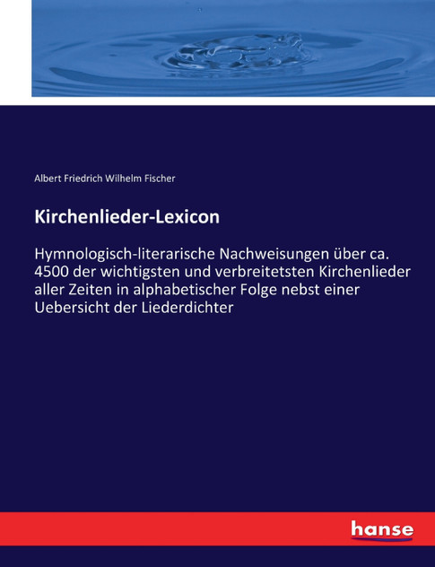 Kirchenlieder-Lexicon