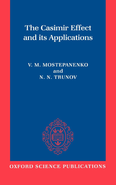 The Casimir Effect and Its Applications