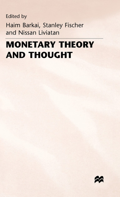Monetary Theory and Thought Monetary Theory and Thought