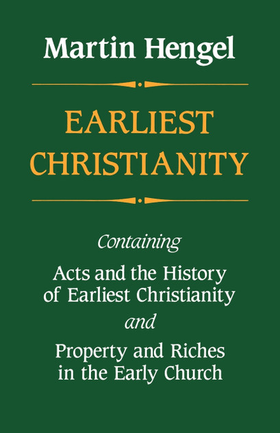 Earliest Christianity Earliest Christianity