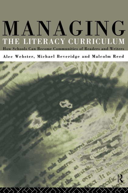Managing the Literacy Curriculum Managing the Literacy Curriculum