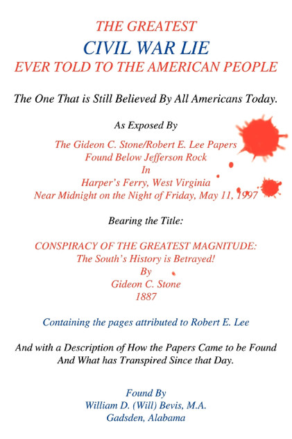 The Greatest Civil War Lie Ever Told To The American People The Greatest Civil War Lie Ever Told To The American People