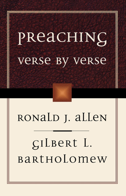 Preaching Verse by Verse Preaching Verse by Verse
