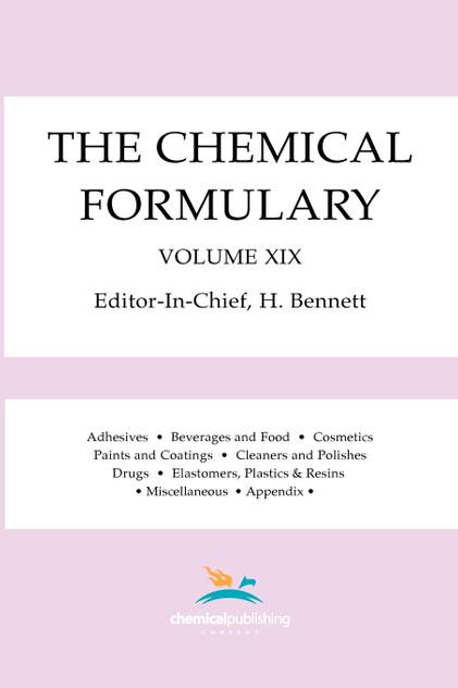 The Chemical Formulary, Volume 19