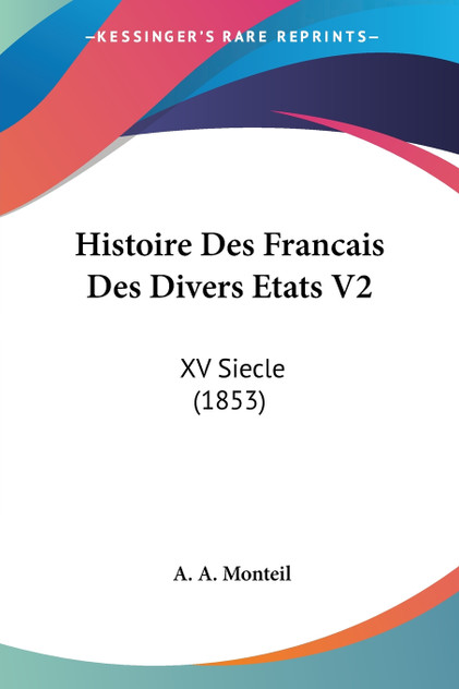 Histoire Des Francais Des Divers Etats V2 Histoire Des Francais Des Divers Etats V2