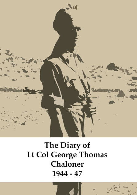 George Thomas Chaloner's Diary George Thomas Chaloner's Diary