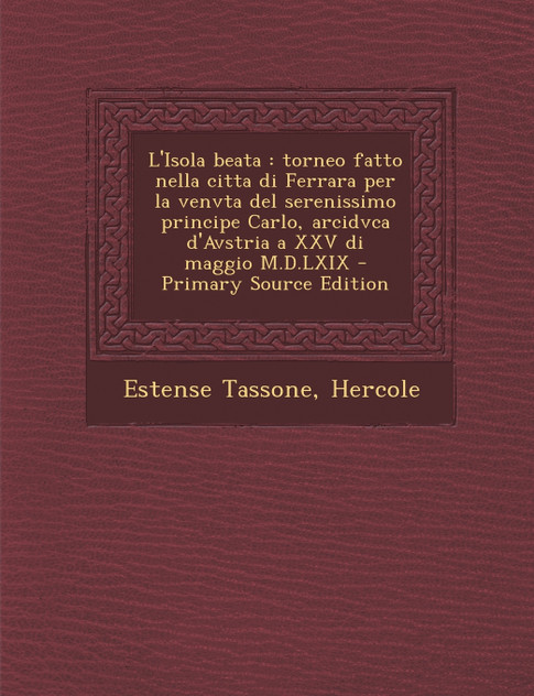 L'Isola beata L'Isola beata