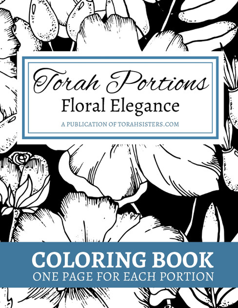 Torah Portions Coloring Floral Elegance Torah Portions Coloring Floral Elegance