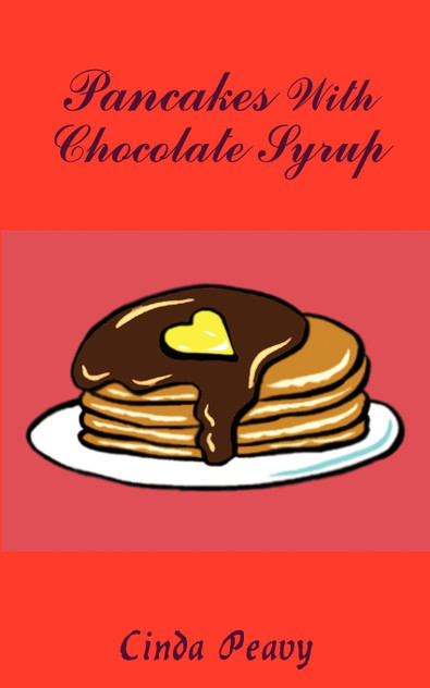 Pancakes with Chocolate Syrup Pancakes with Chocolate Syrup