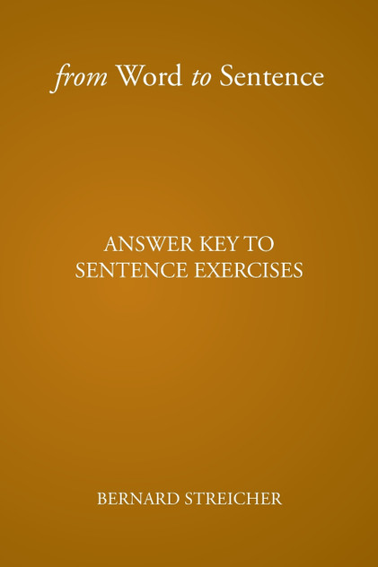 From Word to Sentence From Word to Sentence
