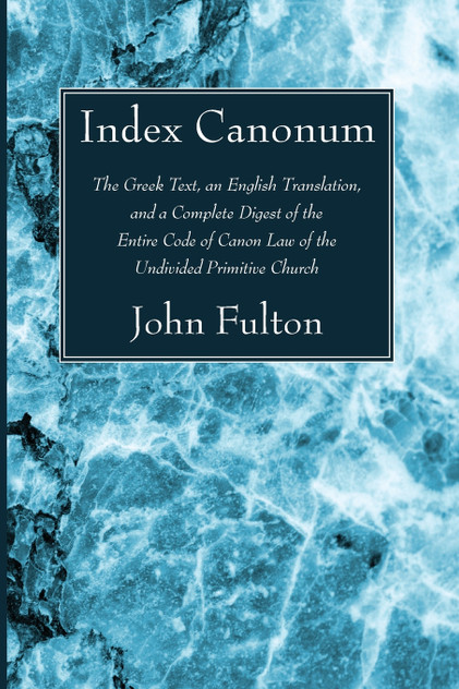 Index Canonum