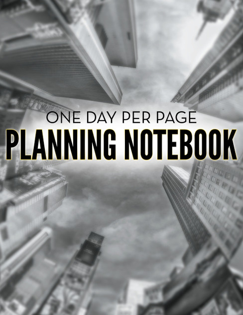 One Day Per Page Planning Notebook One Day Per Page Planning Notebook
