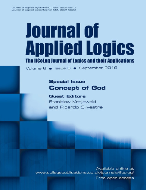 Journal of Applied Logics - The IfCoLog Journal of Logics and their Applications