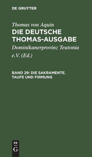 Die Sakramente. Taufe und Firmung Die Sakramente. Taufe und Firmung