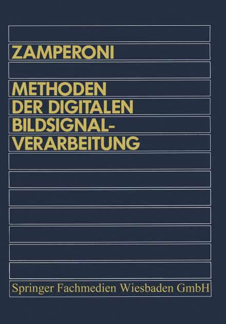 Methoden der digitalen Bildsignalverarbeitung
