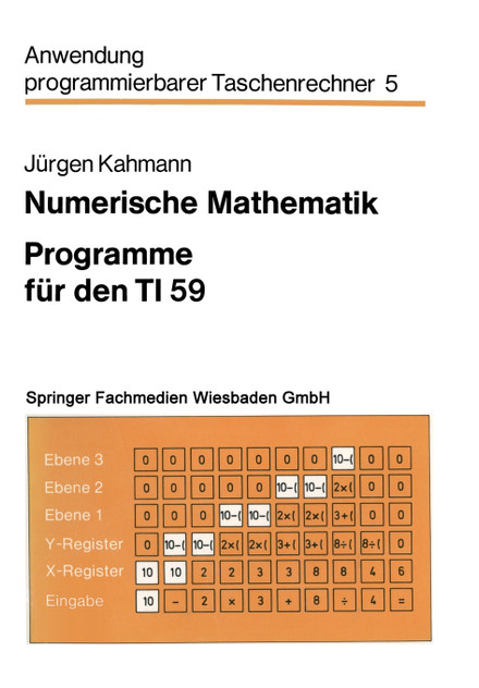 Numerische Mathematik Numerische Mathematik