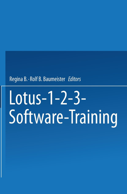 Lotus 1-2-3 Software Training