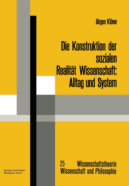 Die Konstruktion der sozialen Realität Wissenschaft