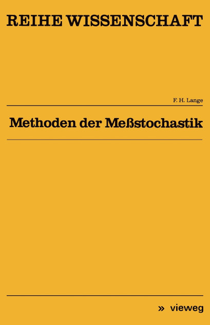 Methoden der Meßstochastik Methoden der Meßstochastik