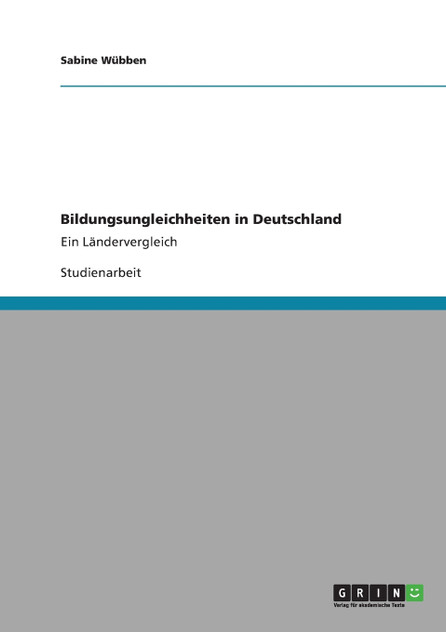 Bildungsungleichheiten in Deutschland