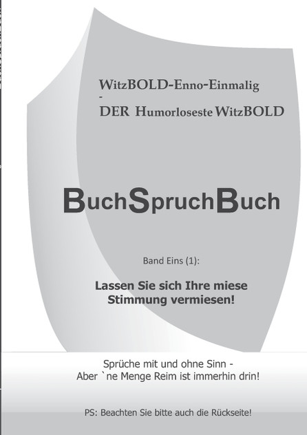 BuchSpruchBuch Band Eins (1)