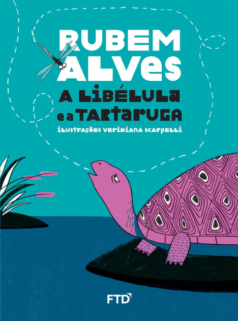 A libélula e a tartaruga A libélula e a tartaruga