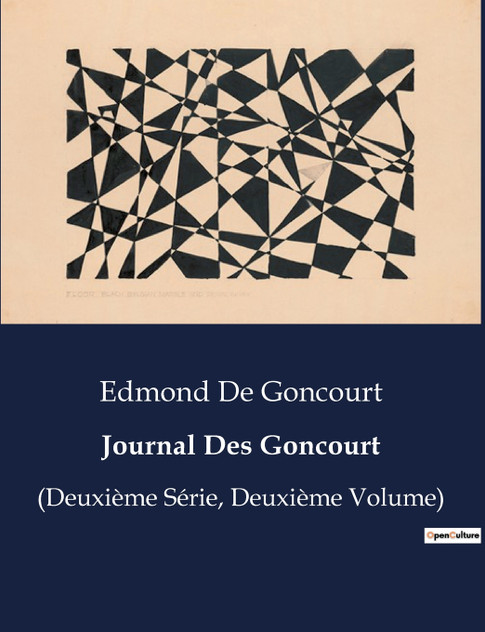 Journal Des Goncourt Journal Des Goncourt