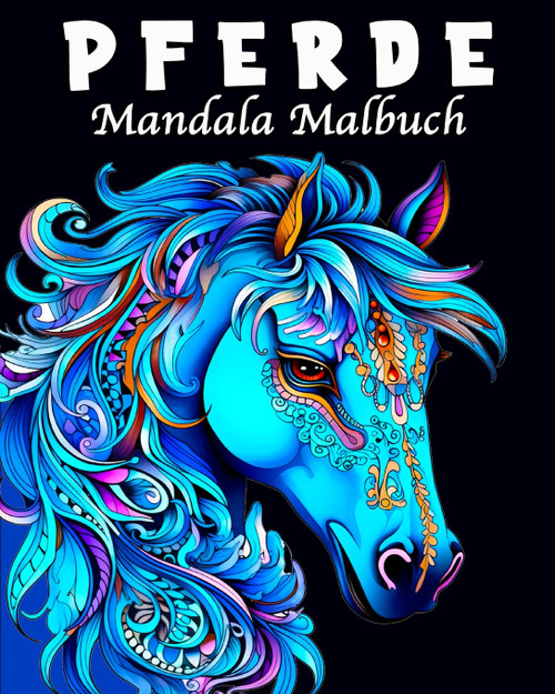 Pferde Mandala Malbuch Pferde Mandala Malbuch