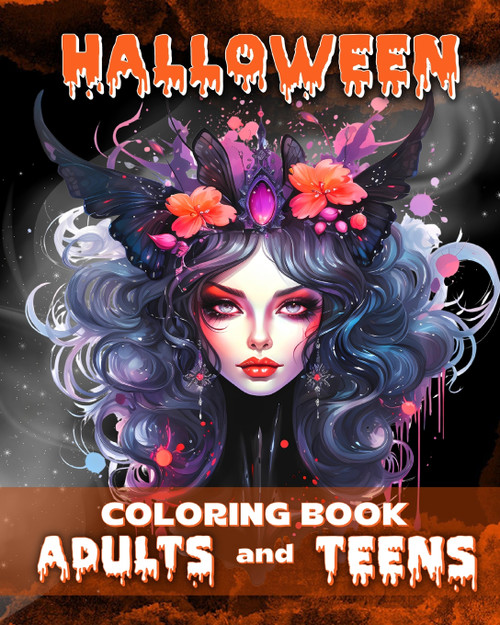 Halloween Coloring Book for Adults and Teens Halloween Coloring Book for Adults and Teens