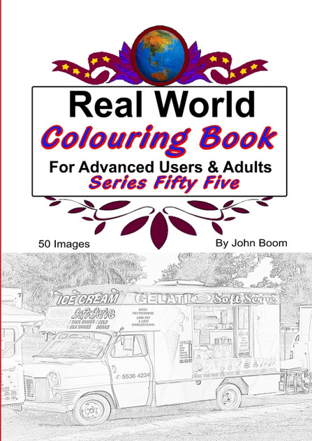 Real World Colouring Books Series 55