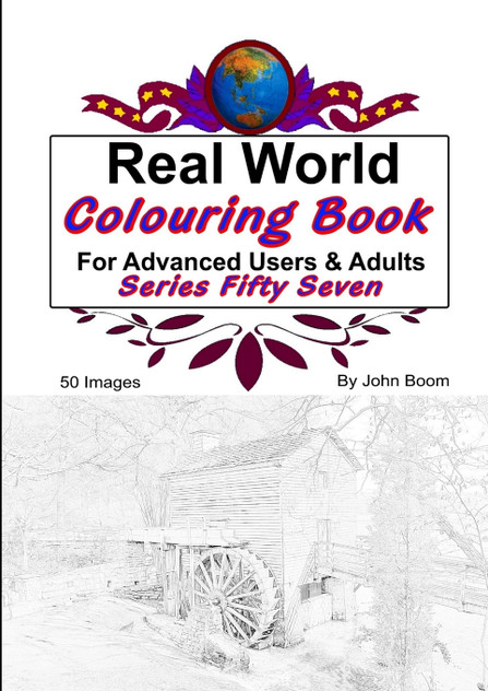Real World Colouring Books Series 57