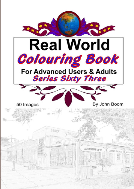 Real World Colouring Books Series 63