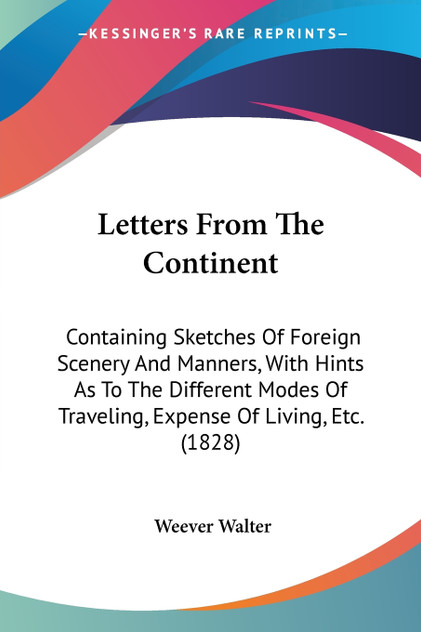 Letters From The Continent Letters From The Continent
