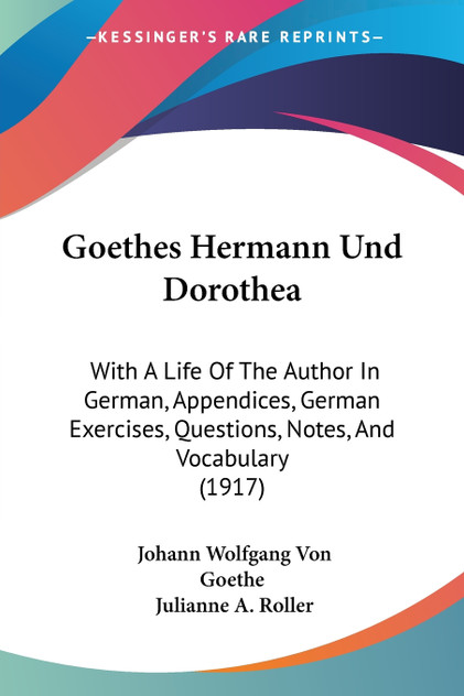 Goethes Hermann Und Dorothea Goethes Hermann Und Dorothea