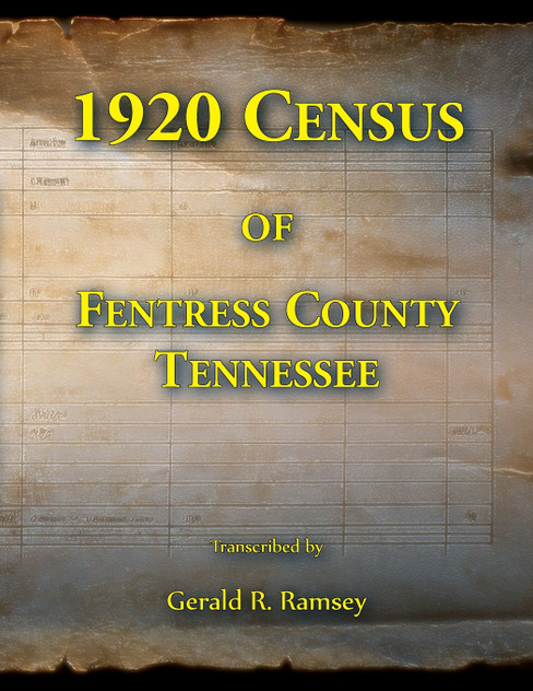 1920 Census of Fentress County, Tennessee 1920 Census of Fentress County, Tennessee