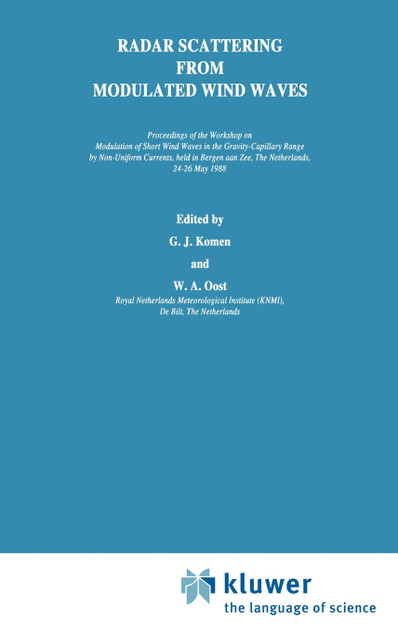 Radar Scattering from Modulated Wind Waves Radar Scattering from Modulated Wind Waves