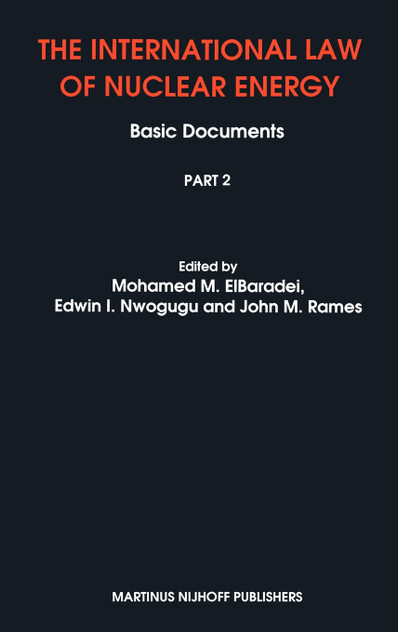 The International Law of Nuclear Energy The International Law of Nuclear Energy