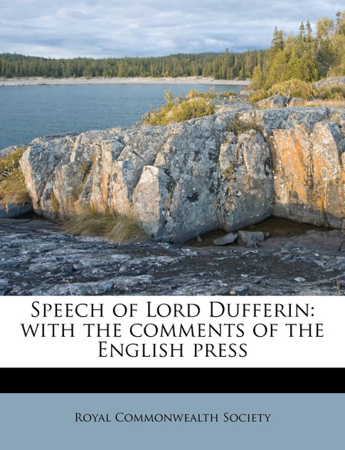 Speech of Lord Dufferin