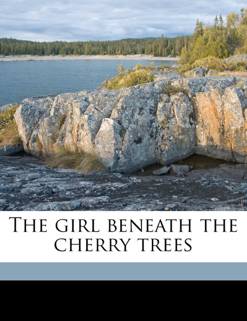 The girl beneath the cherry trees