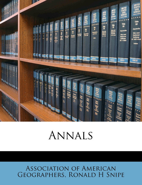 Annal, Volume 1 Annal, Volume 1