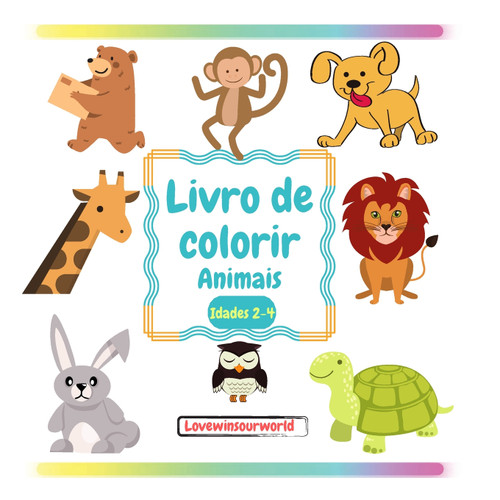 Livro para colorir Animais Livro para colorir Animais