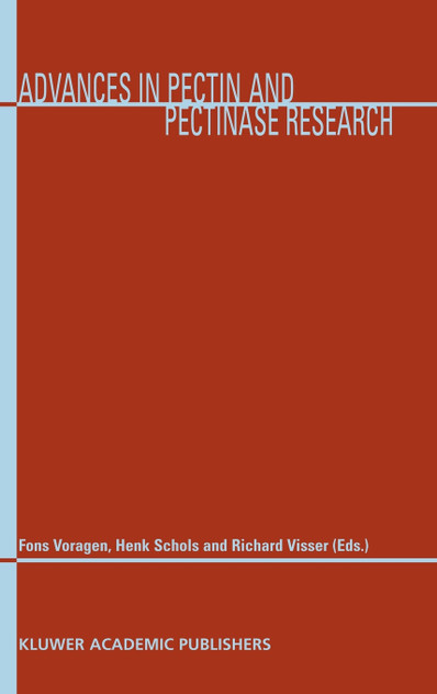 Advances in Pectin and Pectinase Research Advances in Pectin and Pectinase Research