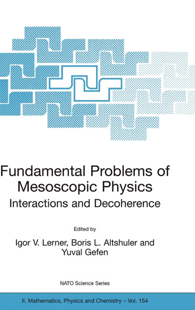 Fundamental Problems of Mesoscopic Physics