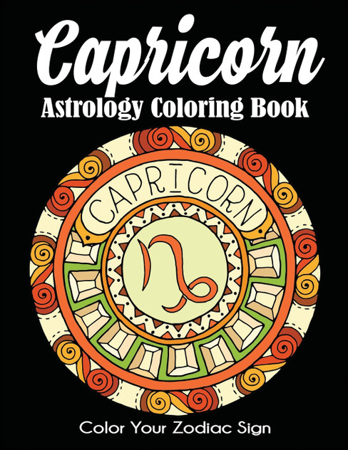 Capricorn Astrology Coloring Book Capricorn Astrology Coloring Book