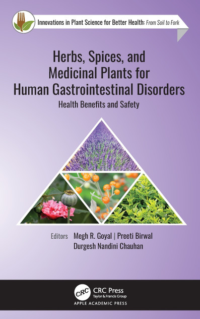 Herbs, Spices, and Medicinal Plants for Human Gastrointestinal Disorders